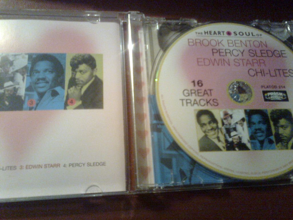 Brook Benton / Percy Sledge / Edwin Starr / Chi-Lites CD фирменный б/у - фото фото фото 2
