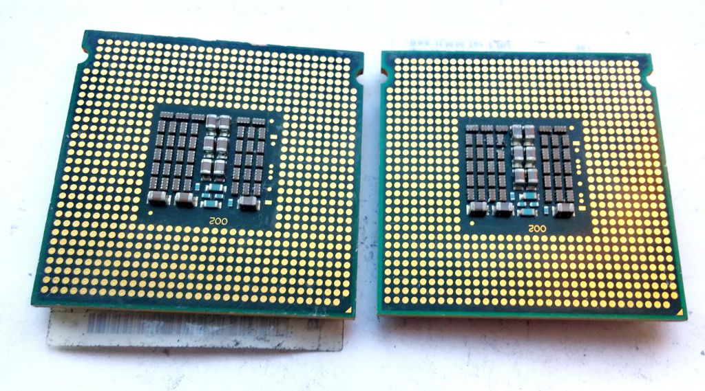 Пара 4х ядерных процессоров Intel Xeon E5430     (2.66GHz, 12M, 1333MHz) LGA771 Вживане - фото фото фото 1
