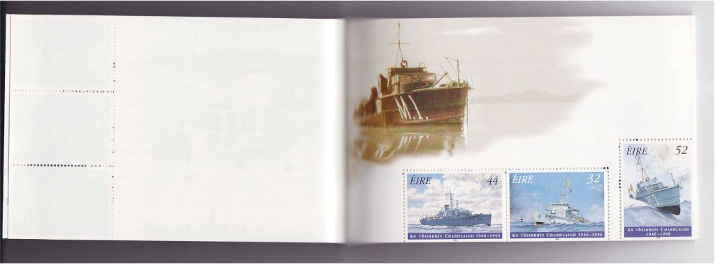 Флот Ирландия 1996 г MNH - буклет  - - фото фото фото 2
