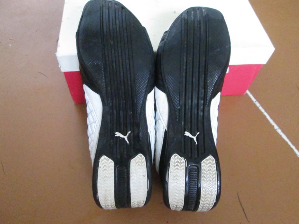 Мокасини 38р. PUMA Puma Ferrari білі кожа - фото фото фото 5