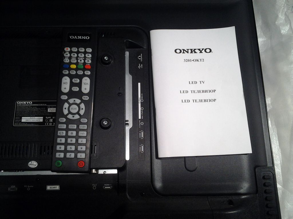 Телевизор LED ONKYO 3201 OKT2 РАЗБИТА Матрица - фото фото фото 2