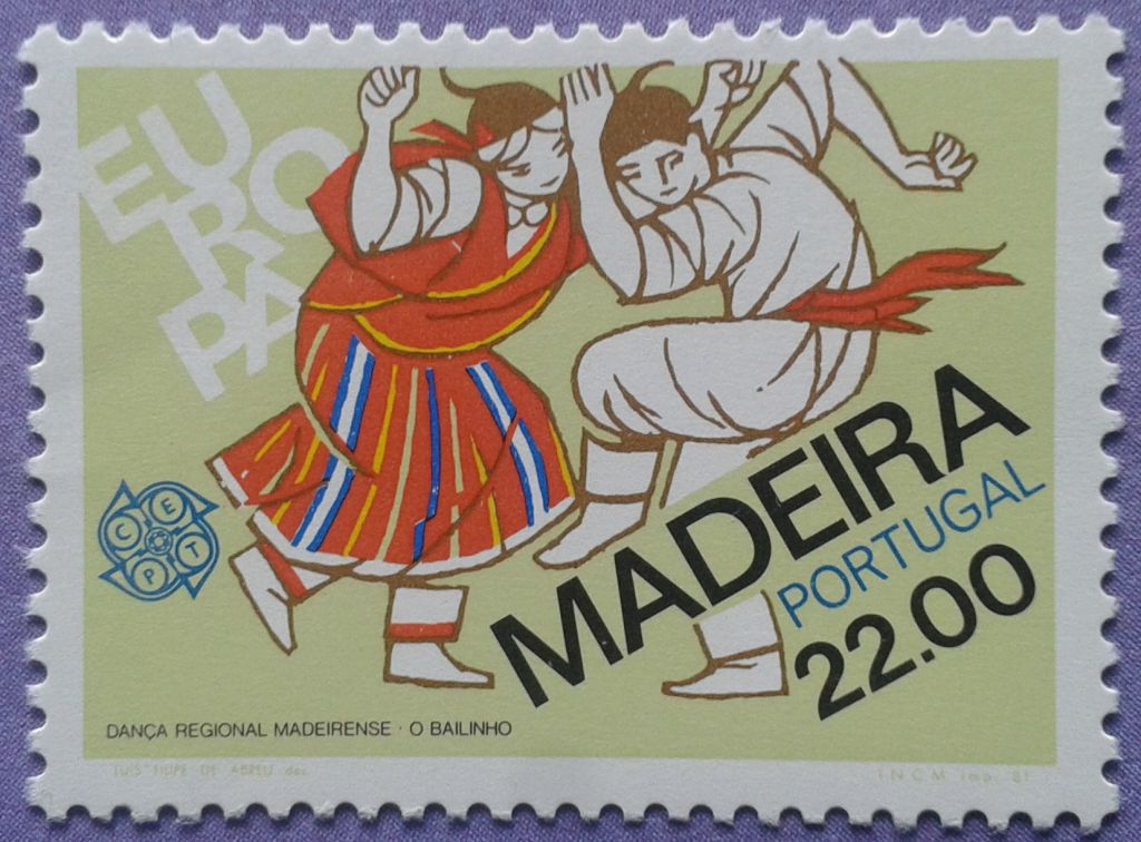 Мадейра Португалия 1981 Европа СЕРТ Mi 70 MNH - фото фото фото 0
