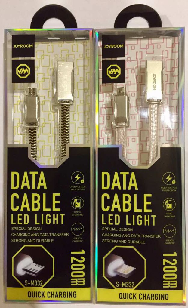 USB кабель Дата кабель JOYROOM S-M332 Led Light Micro - фото фото фото 0