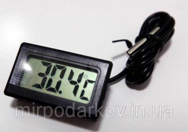 Цифровой LCD термометр с выносным датчиком - фото фото фото 2