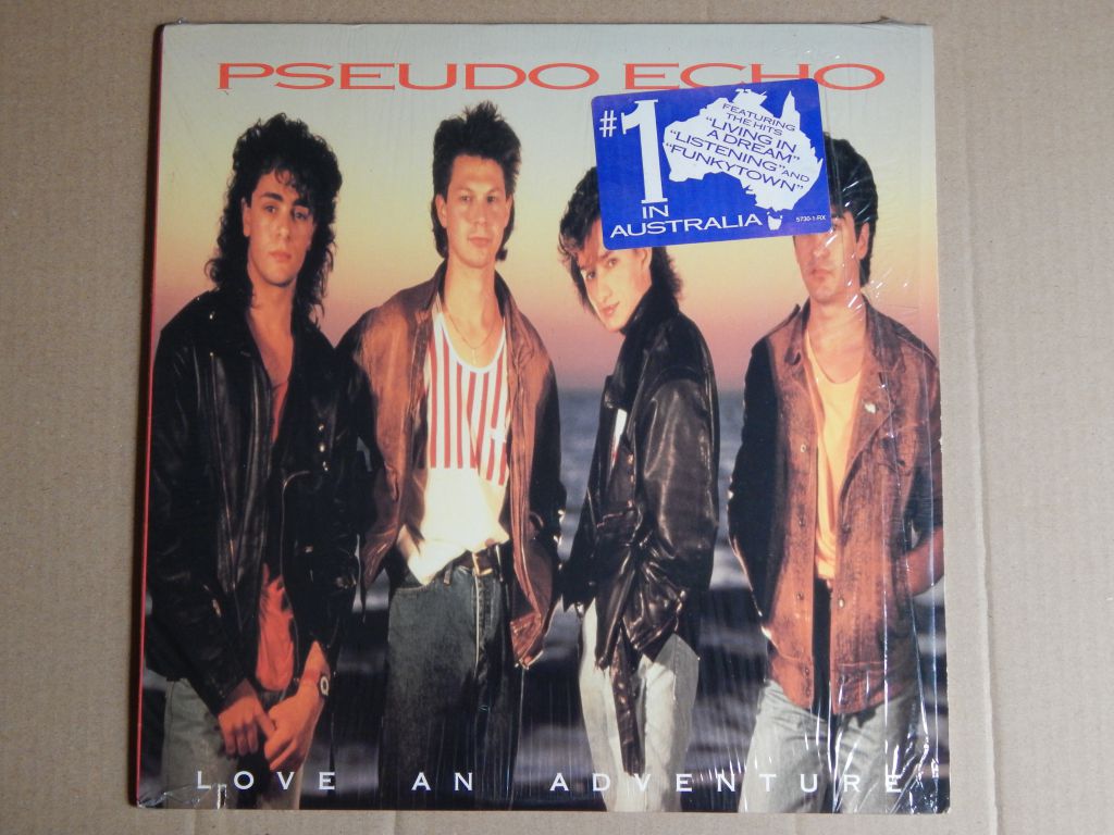 Pseudo Echo ‎– Love An Adventure  (RCA Victor ‎– 5730-1-RX, US) insert NM/NM- - фото фото фото 0