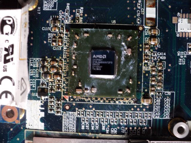 Материнка TOSHIBA Satellite A215. - фото фото фото 4