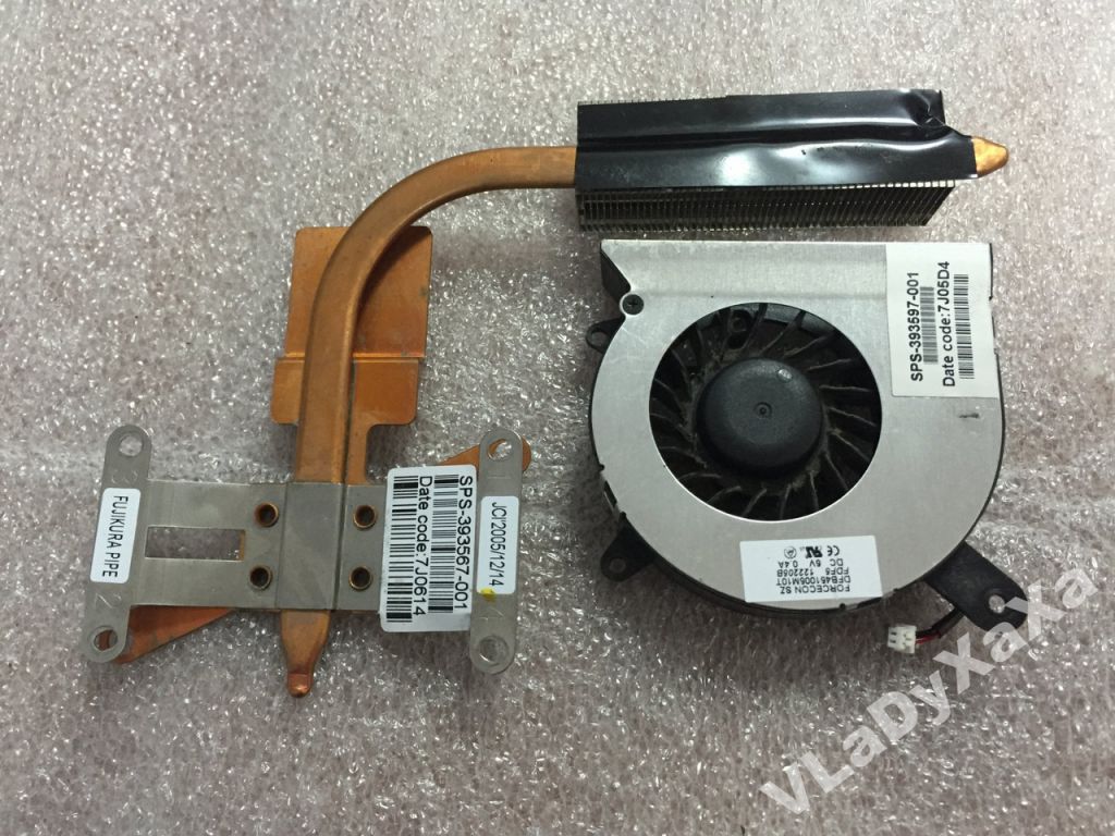 HP Compaq nx6125 система охлаждения - фото фото фото 0