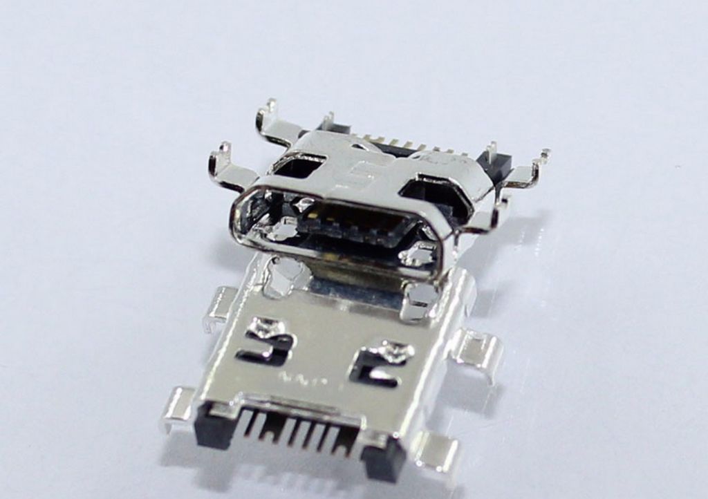 Разъем micro USB под пайку Samsung   (MC-053) - фото фото фото 1