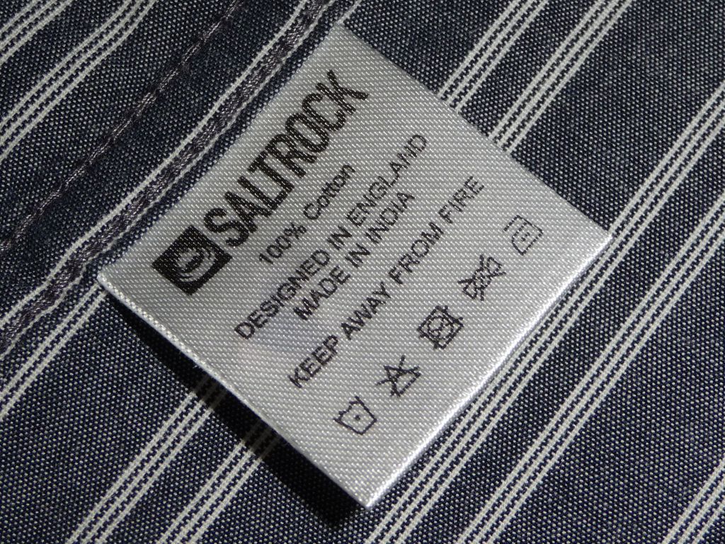 Рубашка летняя "SALTROCK".р-M.Оригинал.100%cotton. - фото фото фото 4