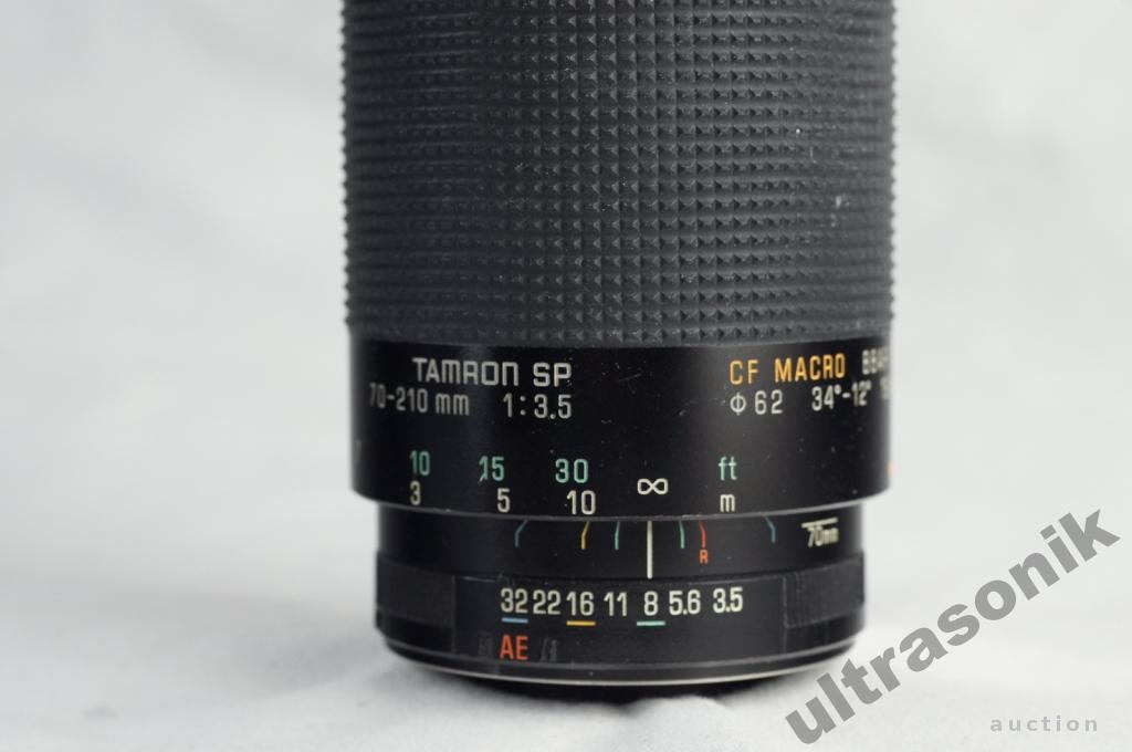 Шикарный портретный объектив Tamron SP 70-210mm/3.5 Macro Adaptall-2 19AH Ф62mm Вживане - фото фото фото 2