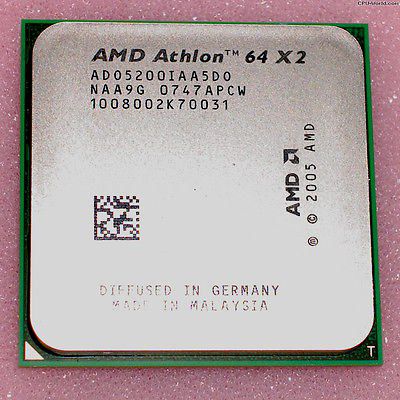 Двухядерный AMD Athlon x2 5200+ 2.7 Ghz AM2 - фото фото фото 0