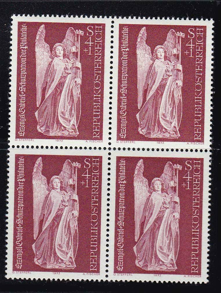 ZM Австрия  1973 г   MNH - квартблок - фото фото фото 0