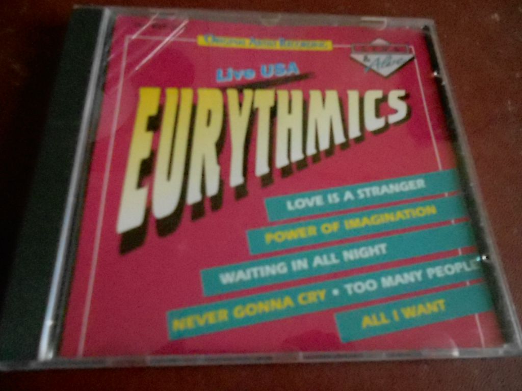 Eurythmics Live USA CD фирменный б/у - фото фото фото 0
