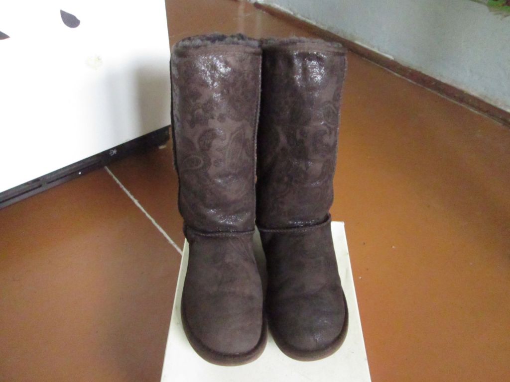 Цегейка UGGоригінал 36р-37р кожа зима високі - фото фото фото 3