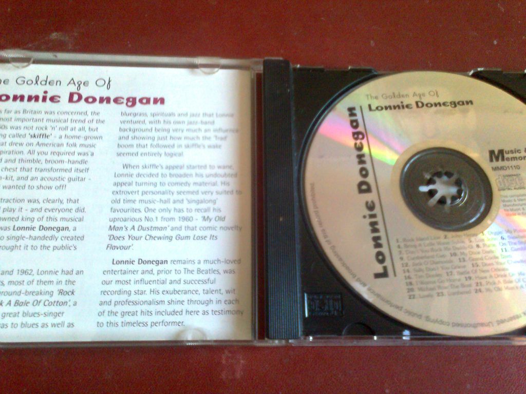 Lonnie Donegan The Best CD фирменный б/у - фото фото фото 2