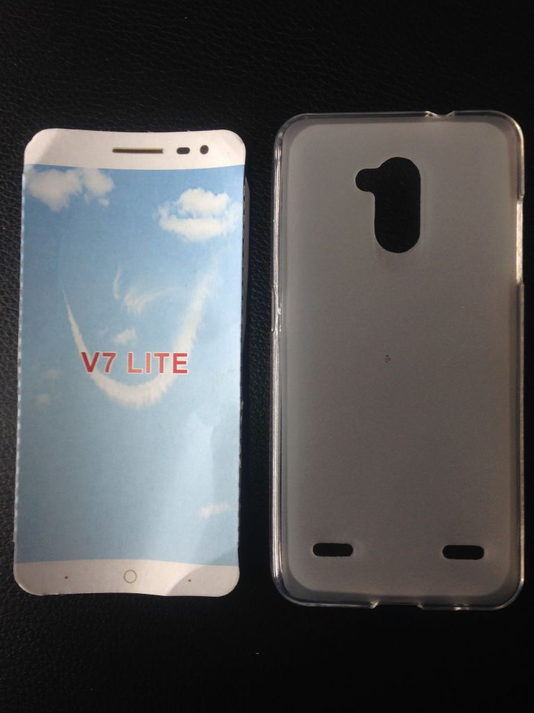 Силиконовый чехол для ZTE Blade V7 Lite white - фото фото фото 0