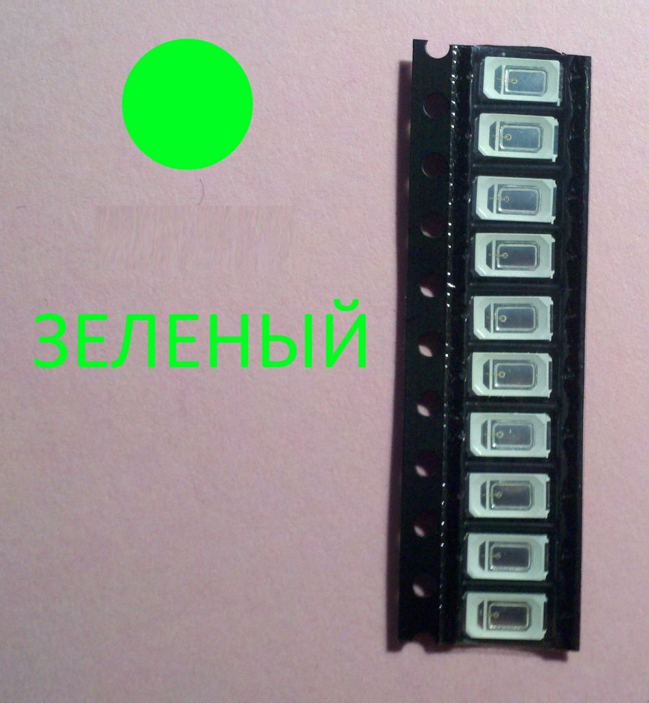 5730 SMD светодиод Зеленый 10-шт - фото фото фото 0