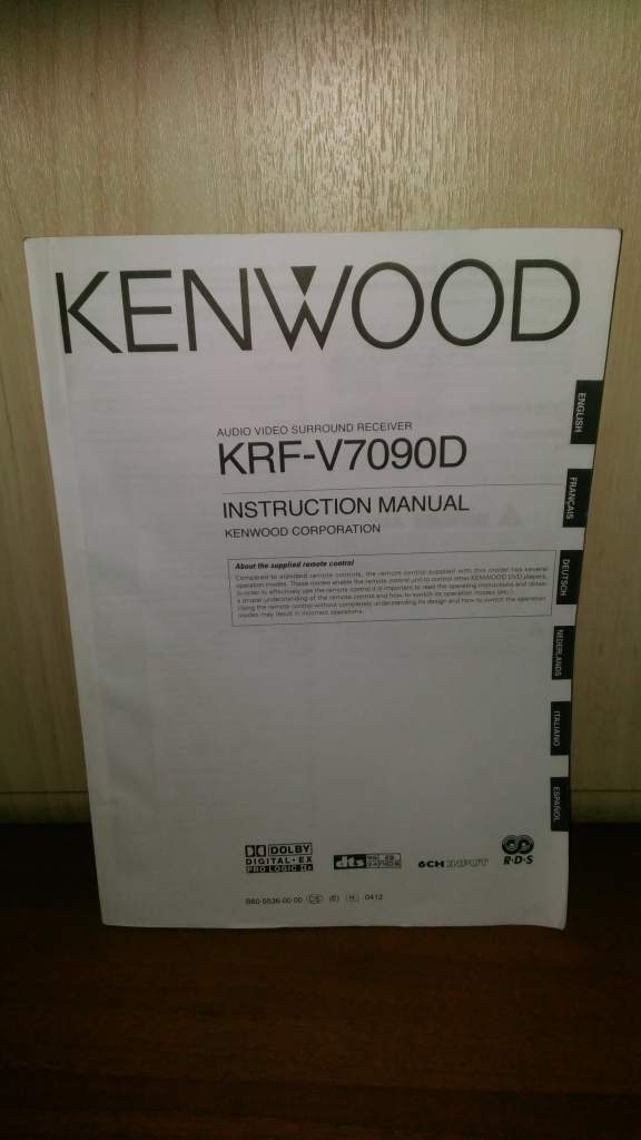 AV-ресивер Kenwood KRF-V7090D - фото фото фото 3