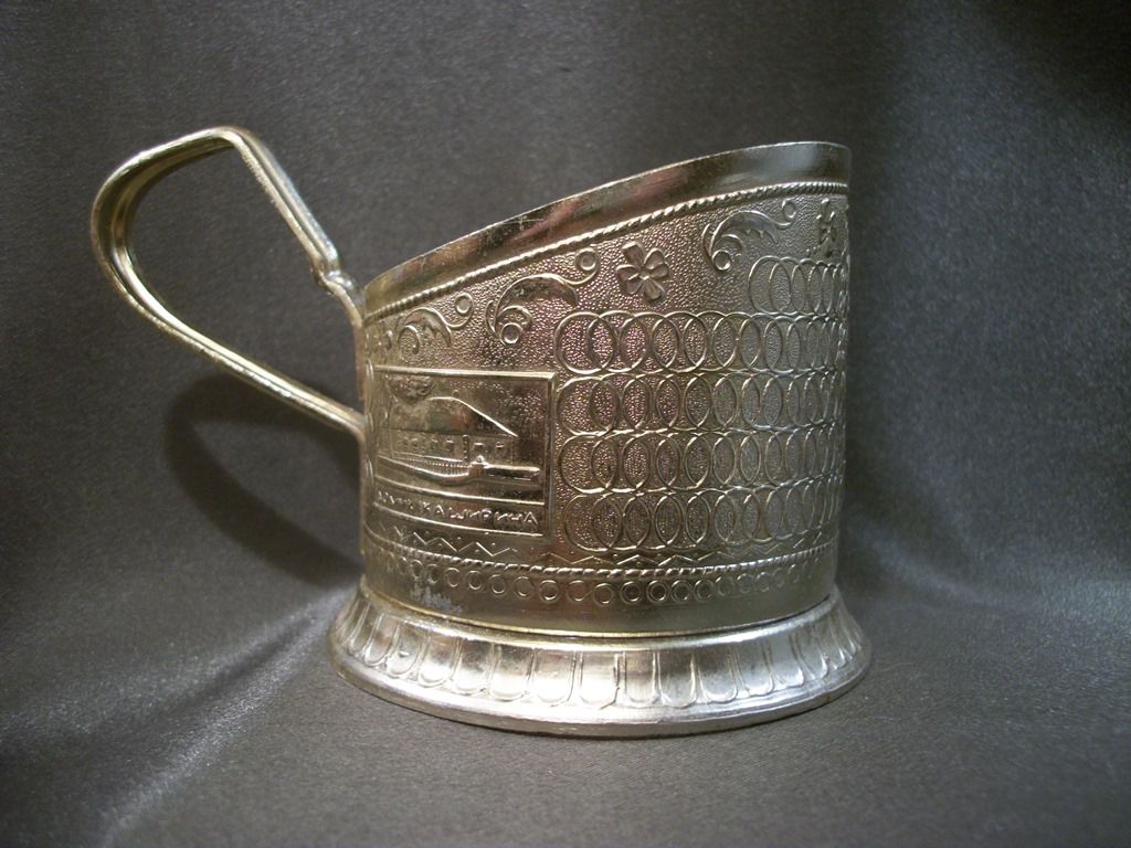 1685 Подстаканник, памятник, московский вокзал, домик Каширина, не частый, легкий. - фото фото фото 2