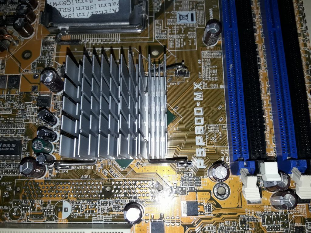 Мат. плата ASUS P5P800-MX / L (RTL) LGA775 i865GV SVGA+LAN SATA MicroATX 4DDR - фото фото фото 2