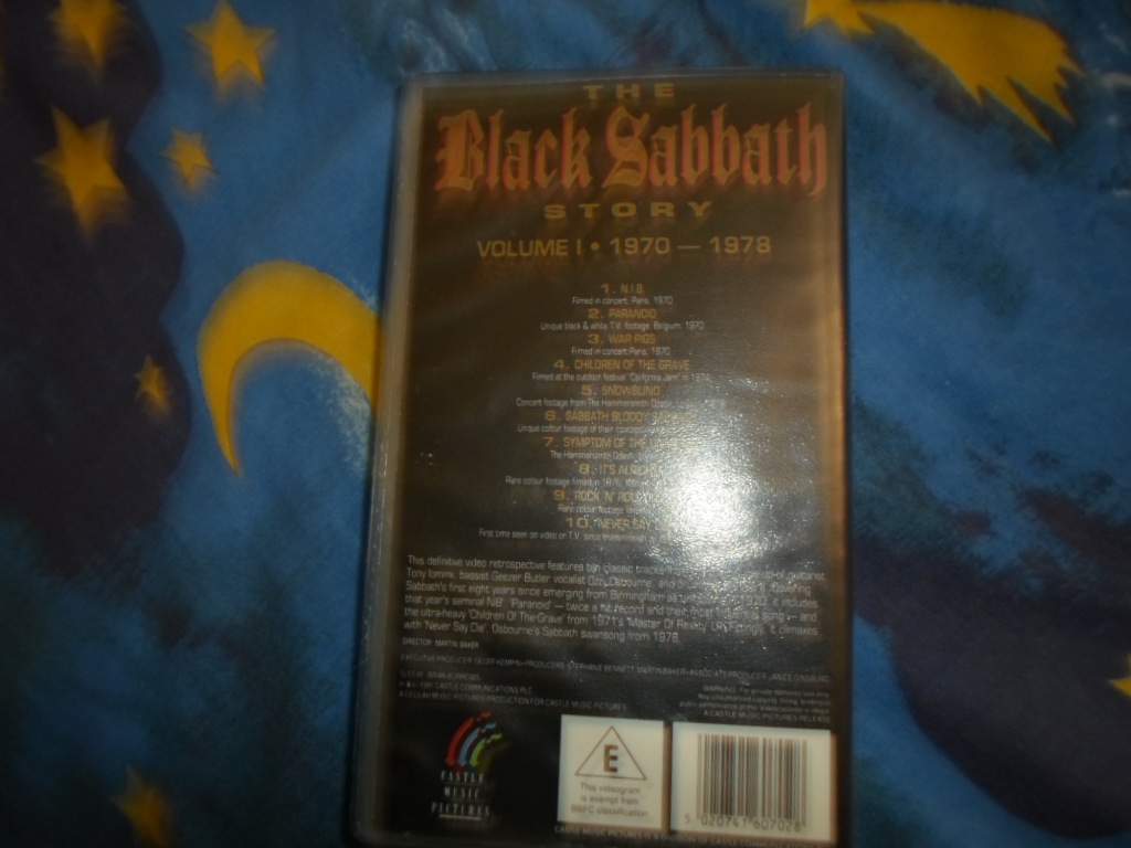Black Sabbath VHS - фото фото фото 1