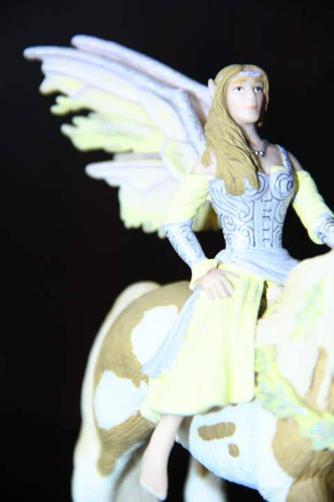 ФЕЯ на коне фэнтези SCHLEICH 90-100мм  ФРГ - фото фото фото 1