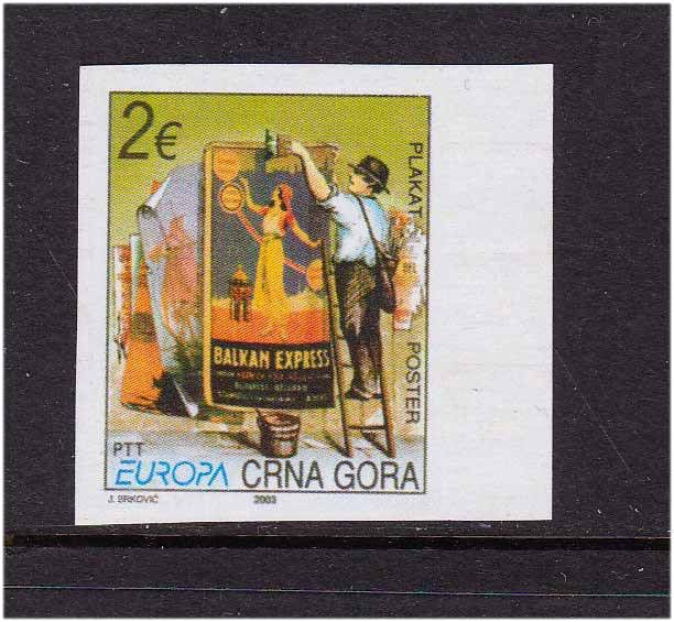 Черногория 2003 г MNH - искусство - б/з - фото фото фото 0