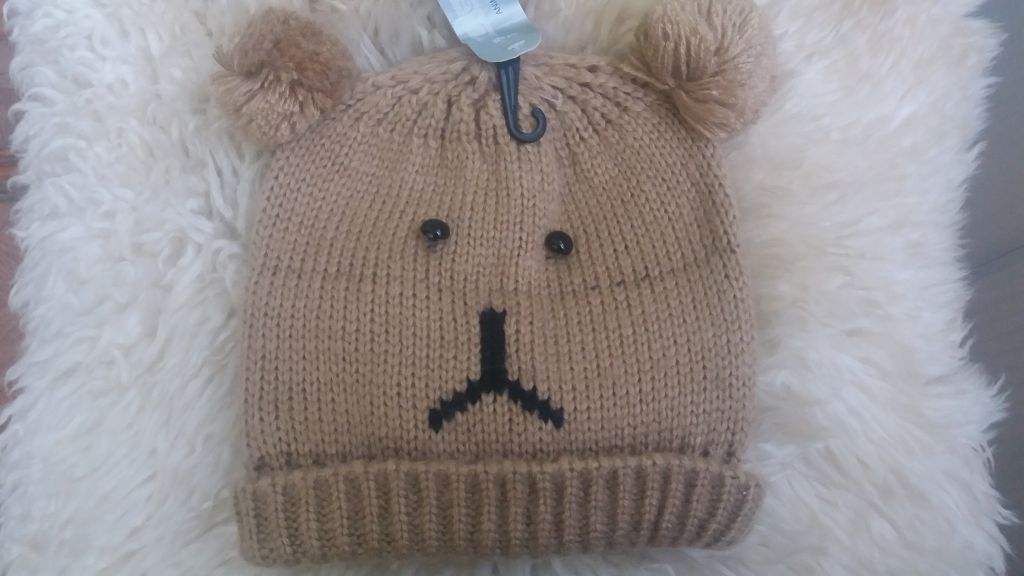 Оригинальная теплая шапка  Сток - фото фото фото 3