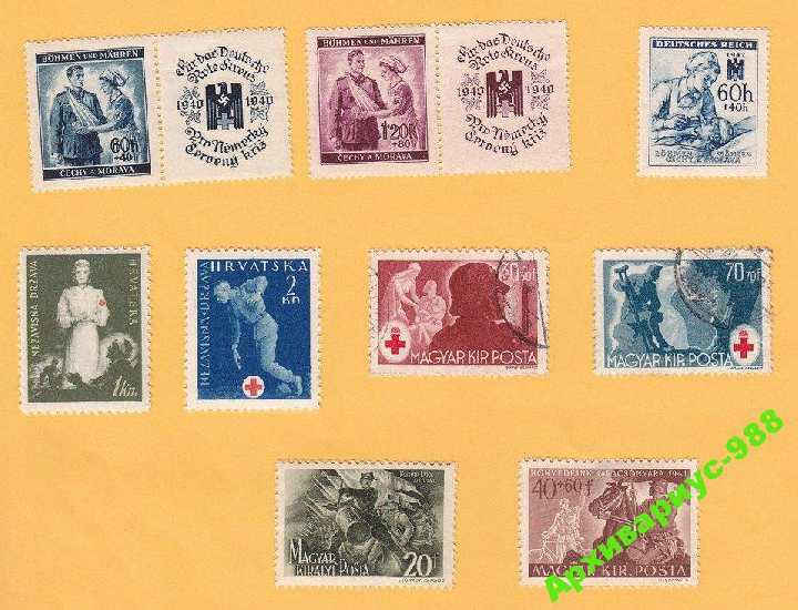 РЕЙХ 1940 ВЕНГРИЯ ЧЕХИЯ Униформа МЕДИЦИНА Армия 9м - фото фото фото 0