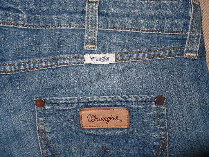 ДЖИНСЫ WRANGLER.W29 L32 пояс-80см.ОРИГИНАЛ-ПОЛЬША. - фото фото фото 0