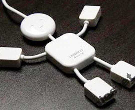 USB HUB 4 port  разветвитель Человечек - фото фото фото 4