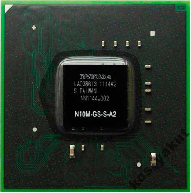 чип BGA nVidia GeForce G210M (N10M-GS-S-A2) 2010+ - фото фото фото 0