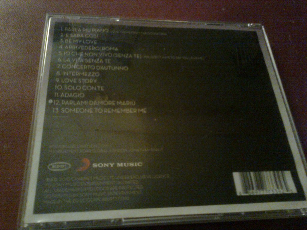 Russell Watson La Voce CD фирменный б/у - фото фото фото 1