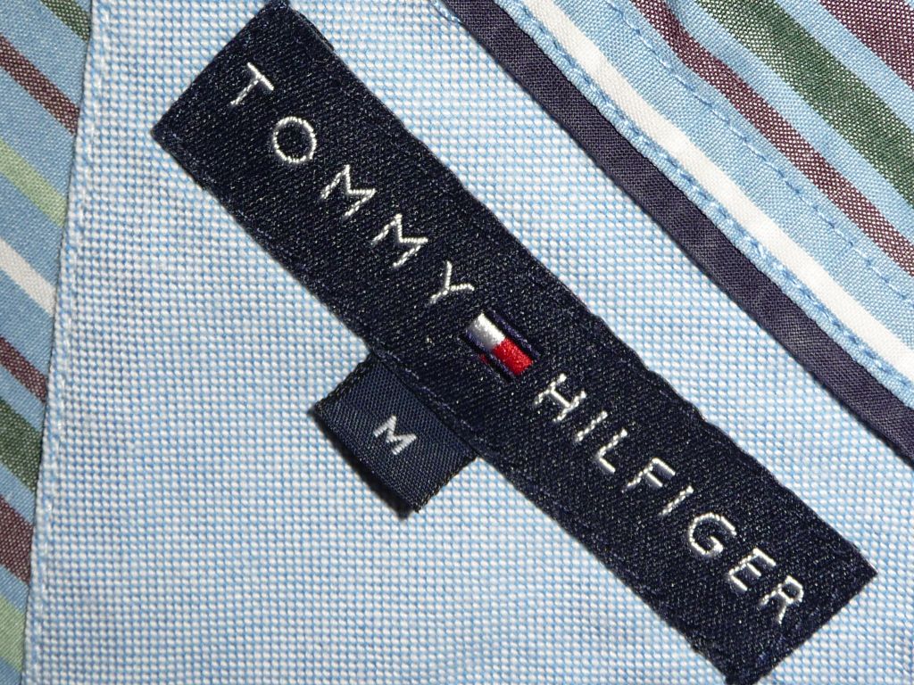 Рубашка "TOMMY HILFIGER".р-M. Оригинал.100%cotton. - фото фото фото 0