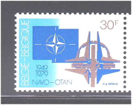 Бельгия  1979 г  MNH    НАТО - фото фото фото 0