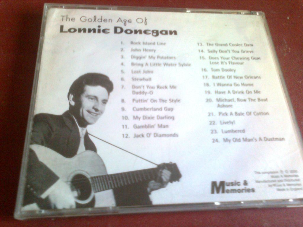 Lonnie Donegan The Best CD фирменный б/у - фото фото фото 1