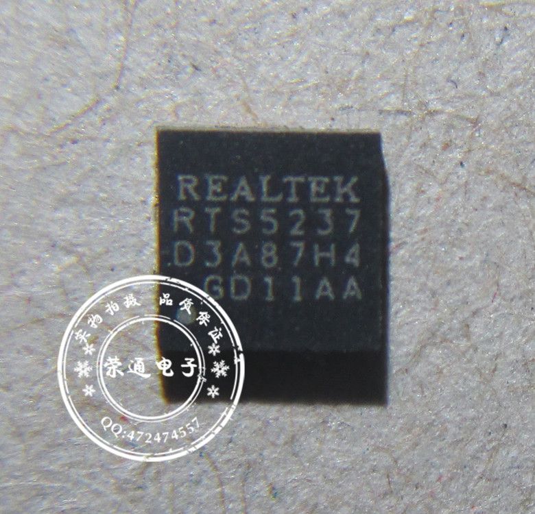 Микросхема CardReader, Realtek RTS5237, QFN32 - фото фото фото 0