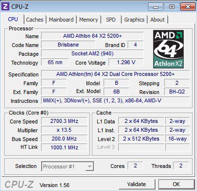 Двухядерный AMD Athlon x2 5200+ 2.7 Ghz AM2 - фото фото фото 1