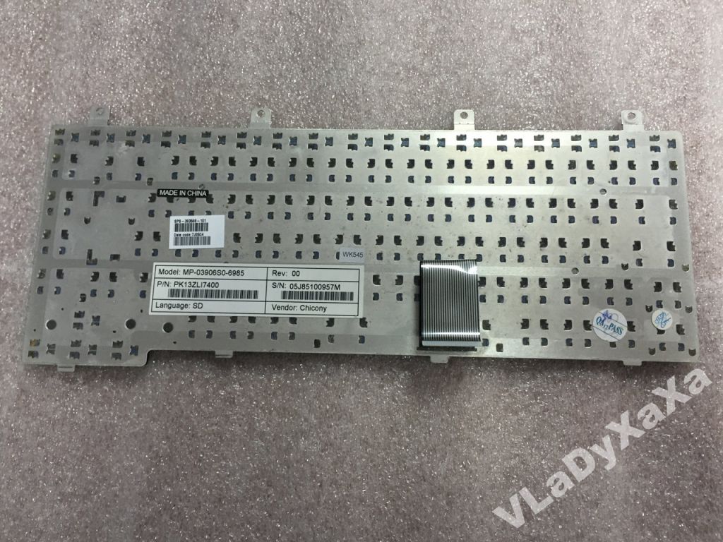 HP Compaq nx6125 клавиатура - фото фото фото 3