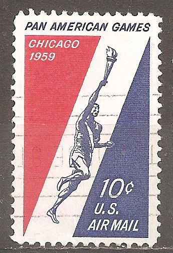 США 1959 Sc.C56 гаш. - фото фото фото 0