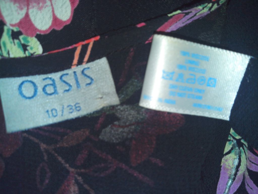 Платье в цветы от Oasis, асимметричное - фото фото фото 3