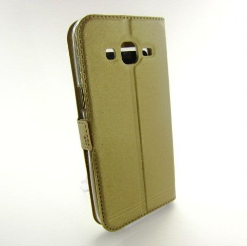 ЧЕХОЛ КНИЖКА SMART Samsung J2 J200 зол - фото фото фото 1