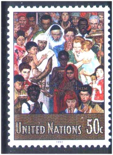 ZM  ООН / UN 1991 г MNH - - фото фото фото 0
