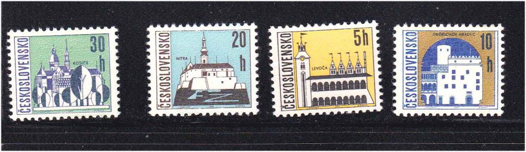 Чехословакия 1965 г MNH   архитектура - фото фото фото 0
