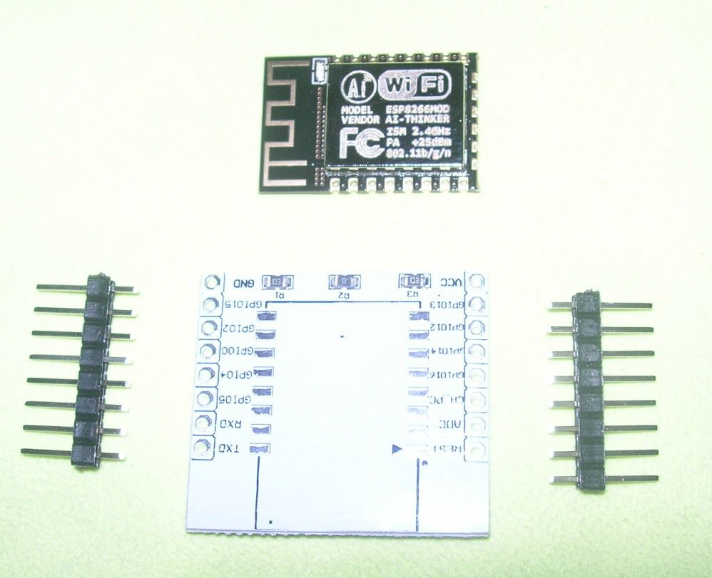 Плата для ESP8266 ESP-07, ESP-12 - фото фото фото 0