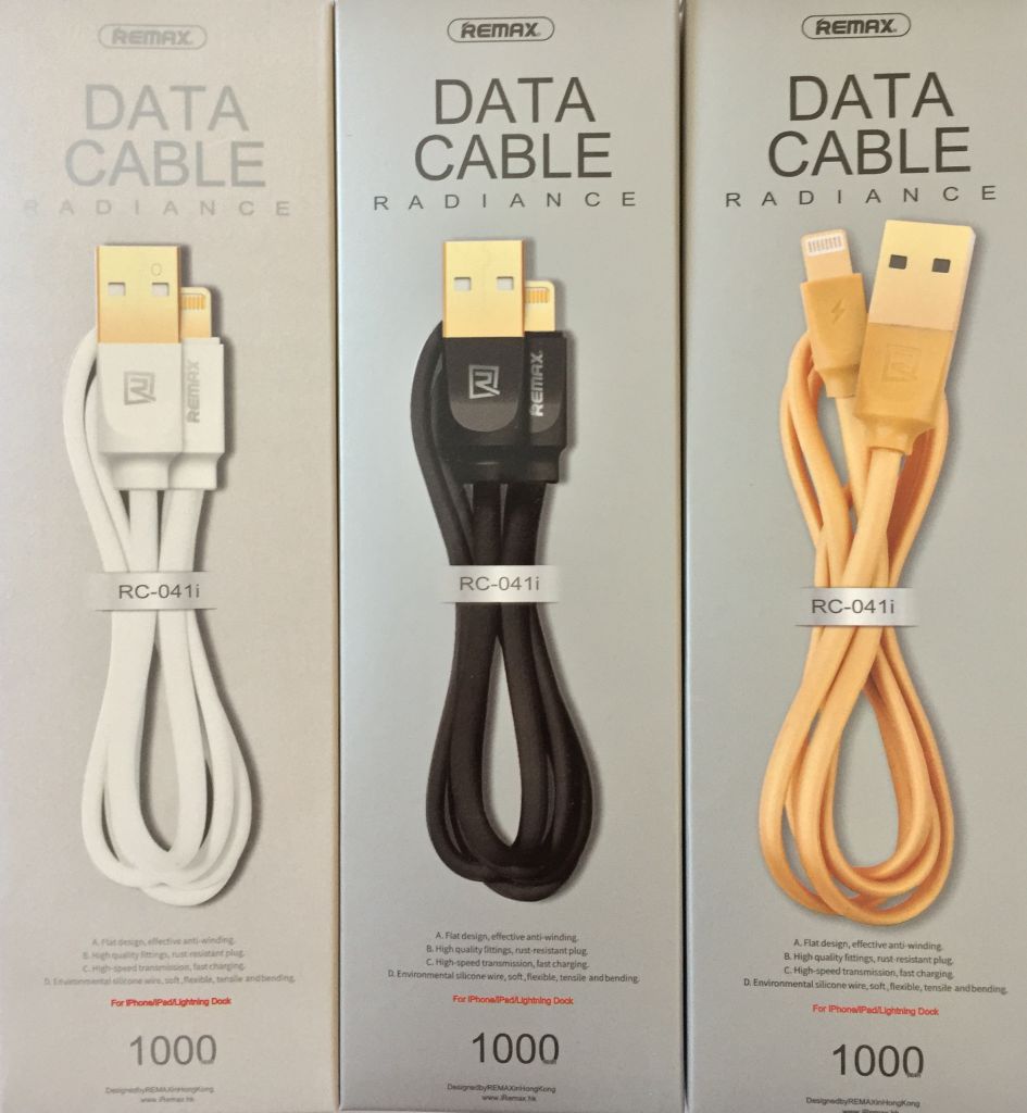 USB кабель Дата кабель Remax RC-041i Radiance iPhone 5 - фото фото фото 0