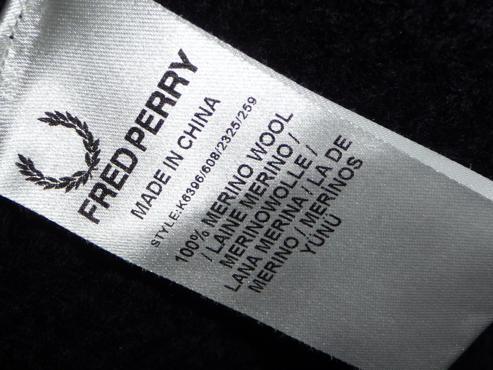 КОФТА FRED PERRY.р-L-XL ОРИГИНАЛ-100%шерсть! - фото фото фото 3