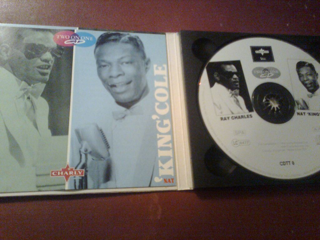 Ray Charles / Nat King Cole CD фирменный б/у - фото фото фото 2
