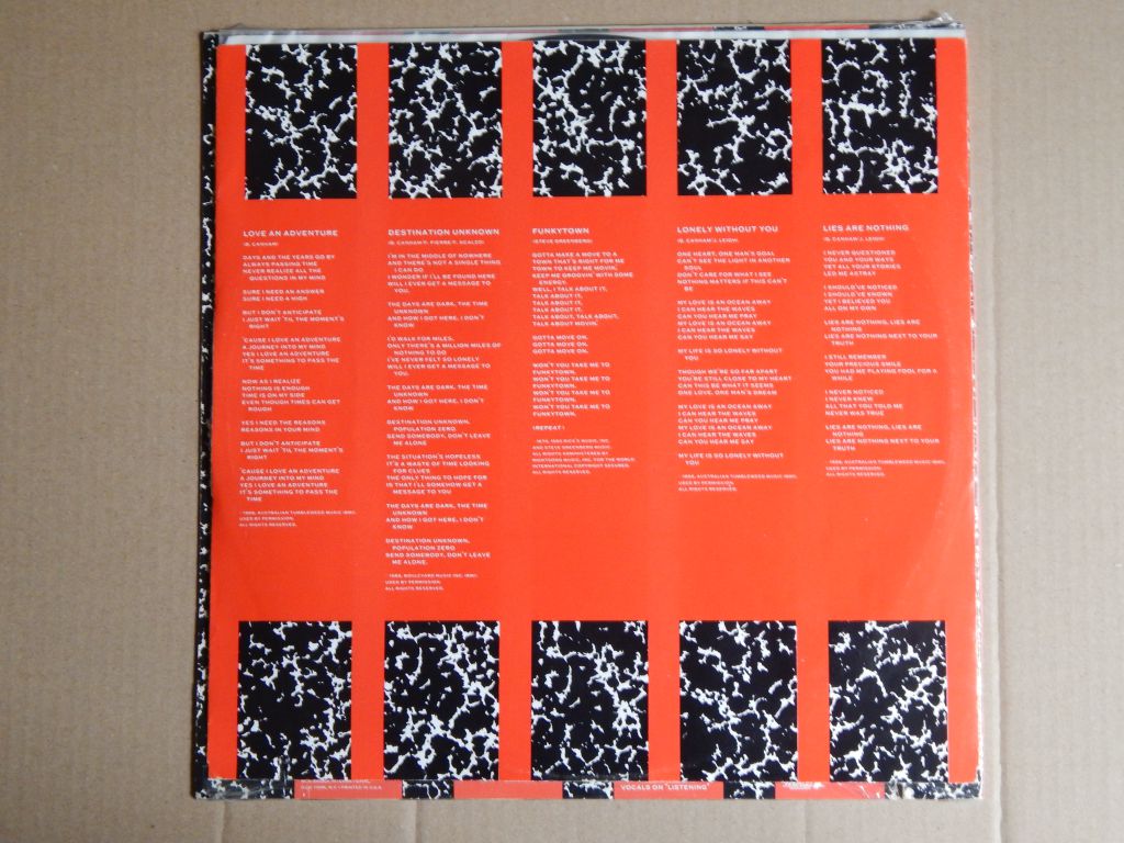 Pseudo Echo ‎– Love An Adventure  (RCA Victor ‎– 5730-1-RX, US) insert NM/NM- - фото фото фото 2