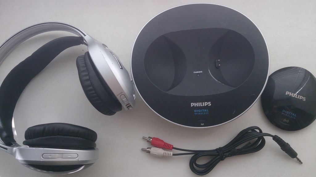 БЕСПРОВОДНЫЕ НАУШНИКИ  PHILIPS SHD8700 DIGITAL  999 ГРН - фото фото фото 1